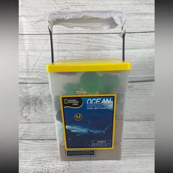 Just Play National Geographic Kids Ocean Expedition Coral Reef Figure Set 42pcs - Picture 2 of 8